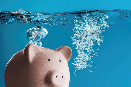 Drowning Piggy Bank