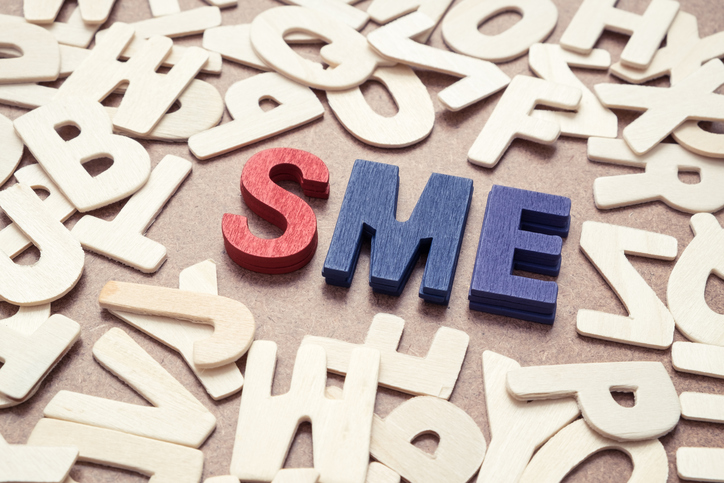 SME - Small and Medium Enterprise wording