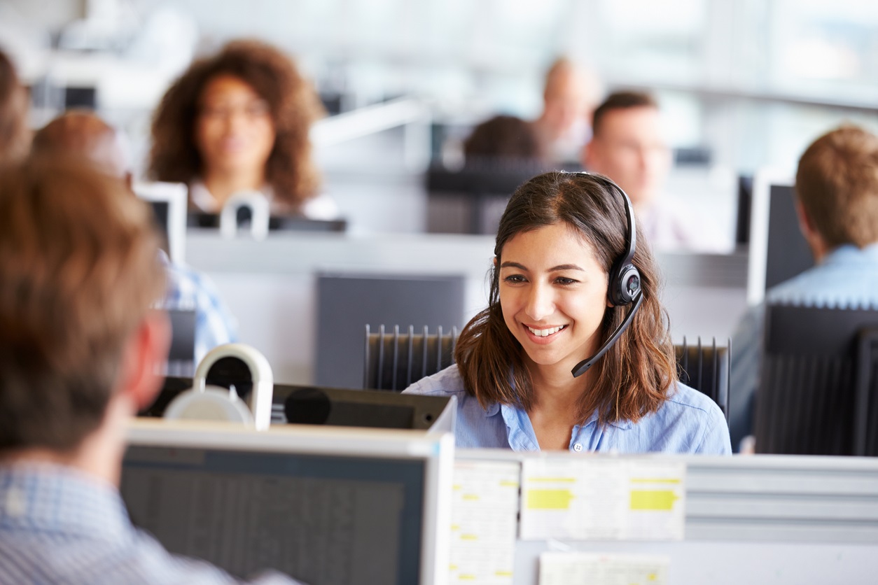 Women in call centre