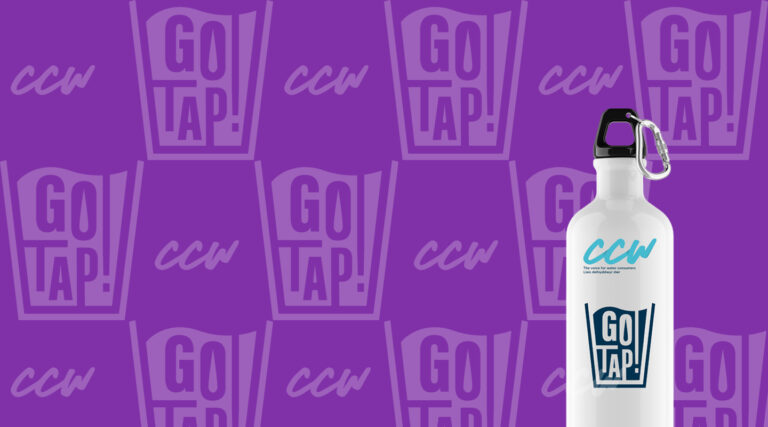 Go Tap! Pledge to receive a free metal reusable water bottle