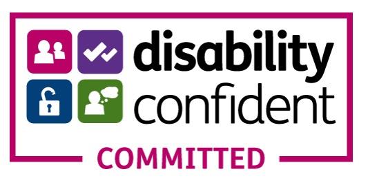 disability confident committed badge