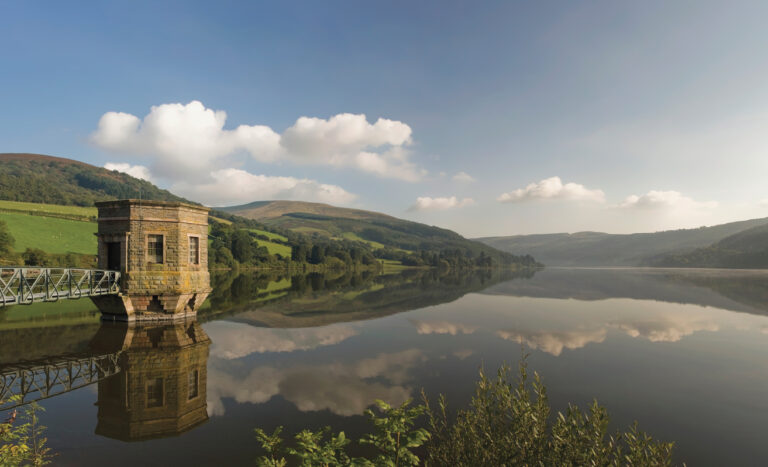 Reservoir in the brecon beacons, Wales