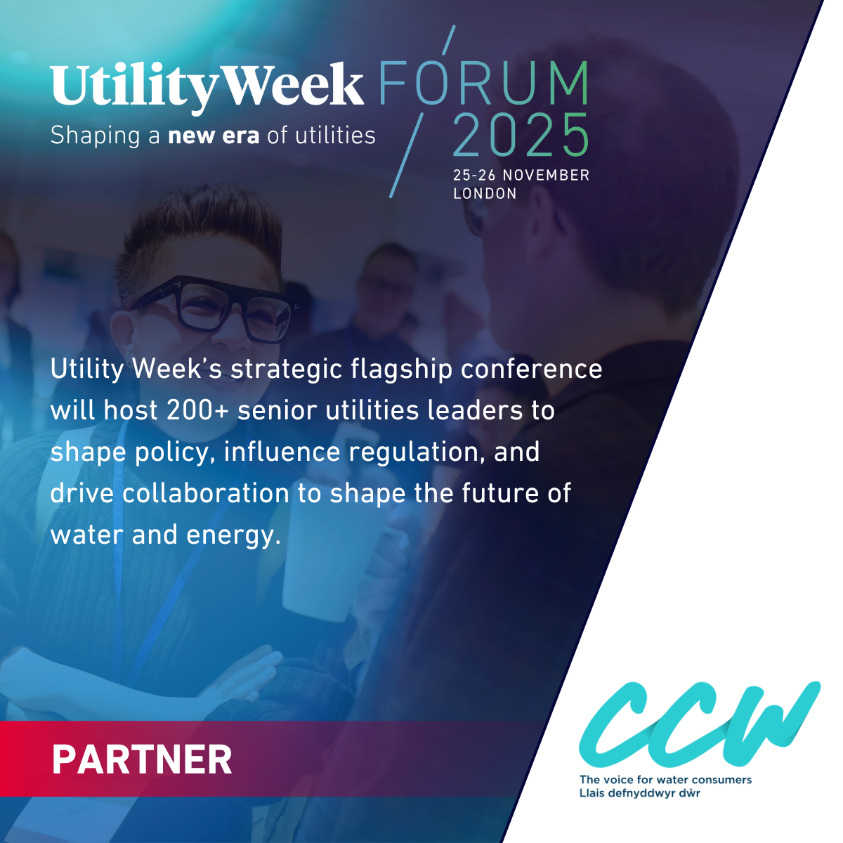 Utility Week Forum 2025, 25-26 November, London